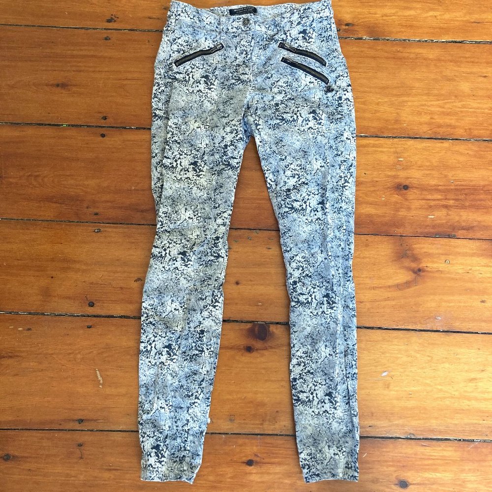 Scotch & Soda Snake Print Skinny Jean